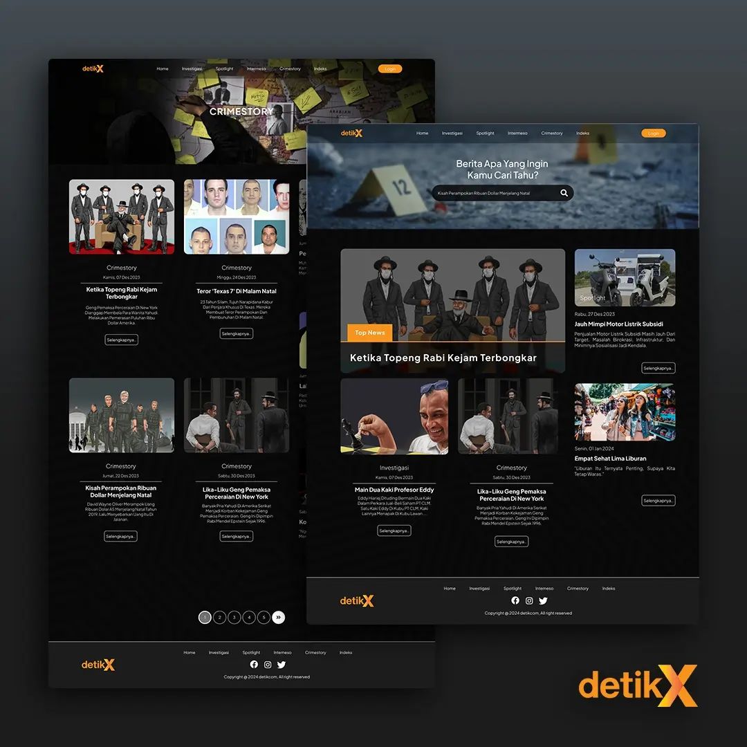 DetikX Microsite